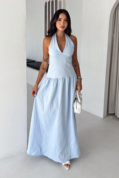 Noa&Noa Women's Halter Neck Maxi Dress
