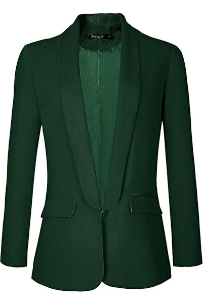 Urban CoCo Women's Office Blazer Jacket Open Front
