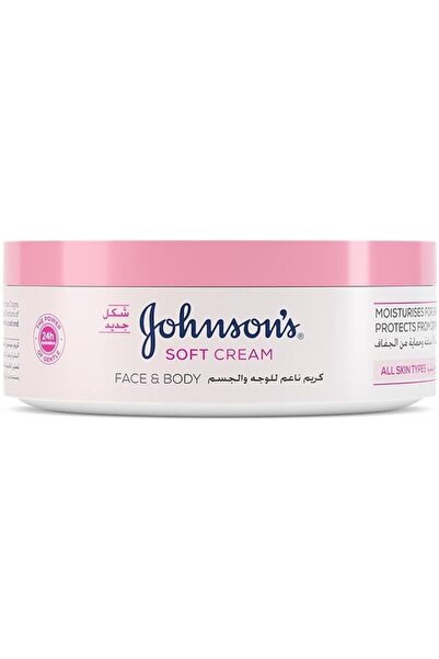 Johnson & Johnson كريم جونسون للجسم للبالغين 100 مل - ترطيب لمدة 24 ساعة، ترك...