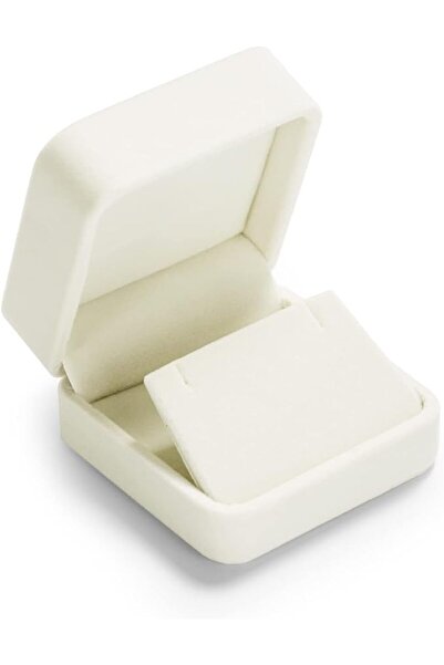 ASKIND Velvet Earring Gift Box Wedding Valentine's Day White Earrings Stud Case