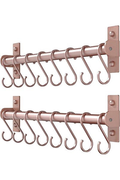 GENERAL Dseap (1, Antique copper) - Pot Rack - Pots and Pans Hanging Rack Rai...