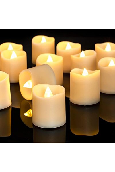 Homemory Flameless Real Wax LED Candles with Remote Control, 400 Hours + Tea ...