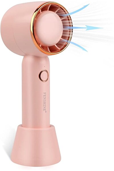 fenshine مروحة محمولة صغيرة قابلة لإعادة الشحن عبر USB، مجفف رموش بدون شفرات،...