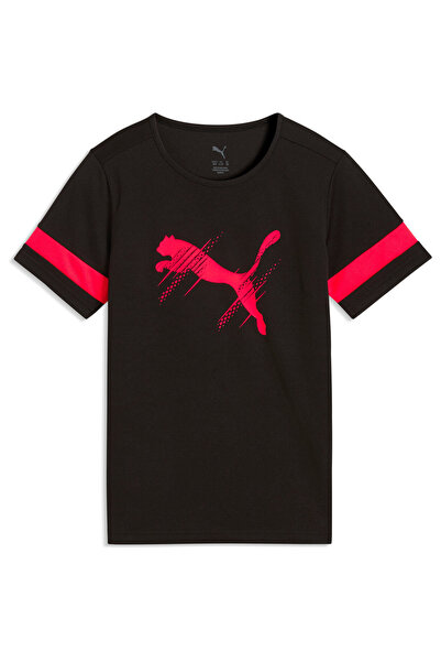 Puma Tricou Attacanto Logo Jersey Jr, Negru, Copii