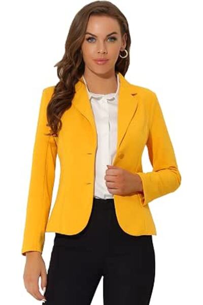 Allegra K Women's Womens Office Blazers Casual