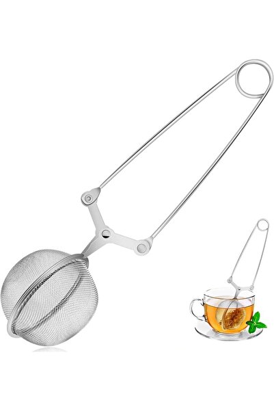 Ubitree Snap Ball Tea Strainer, Premium Stainless Steel Tea Strainer with Han...