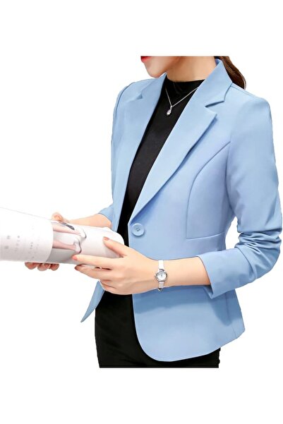 GENERAL سترة نسائية عملية من OBUMI، سترات رسمية نسائية للخريف والشتاء، بليزر ...