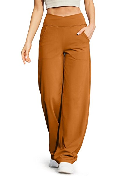 G4Free Yoga Pants with Pockets for Women Wide Leg Dress Pants Flare Stretch P...