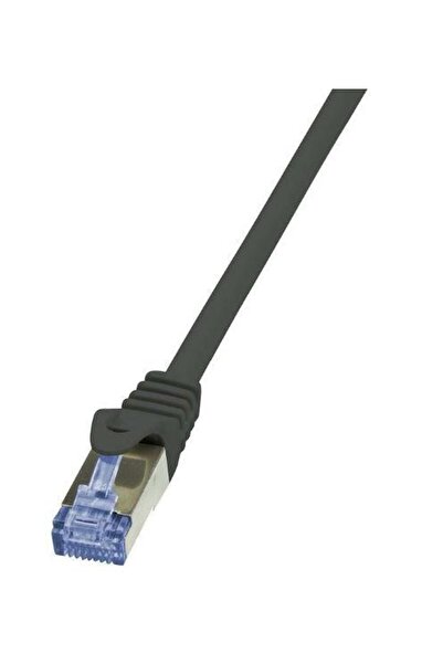 LogiLink Cablu patch CQ3083S S/FTP Cat.6A, negru
