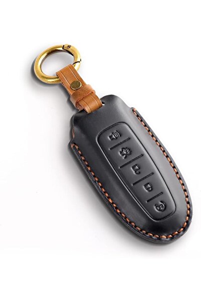 GENERAL غطاء مفتاح السيارة من OFFCURVE، غطاء جلدي لمفتاح السيارة بـ 4/5 أزرار...