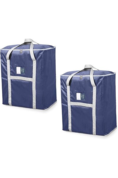 Generic Storage Bag (ST-Blue) Foldable Clothes Storage Bags,130L Thick Oxford...