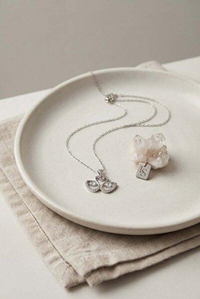 Inure Jewelry سلسلة فولاذية 316L على شكل طائر البجعة، قلادة فضية اللون