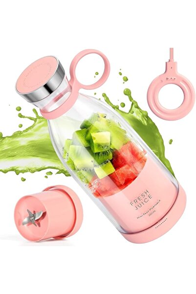MIAOKe Portable Blender, 350ml with Led Display Usb Rechargeable, 3000mAh | M...