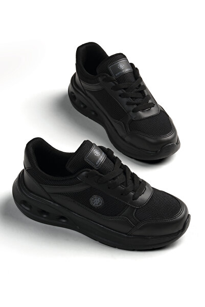 Tonny Black Women's Black Black Faylon Sole Comfortable Lace-Up Sneaker