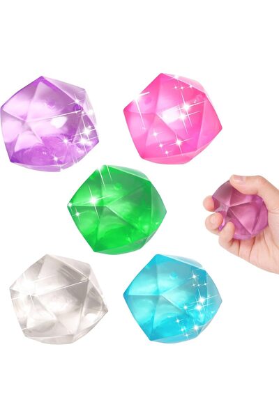 Arabest Stress Cube Squishy Stress Balls for Grown-ups Kids,Fidget Toy,Ice Cu...