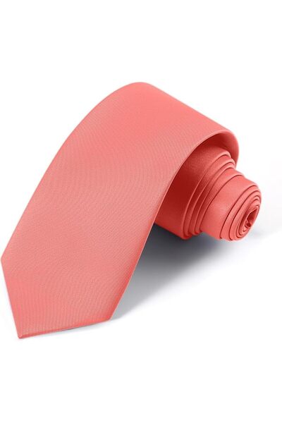 GENERAL Black Ties For Men Solid Pure Color Formal Neckties 3.15" (8CM) Men's...