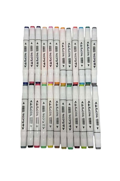 Decotime Ts181 Touch Silky 24-Piece Pen Set