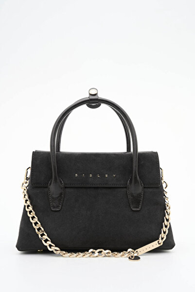 Sisley حقيبة يد نسائية سوداء SLY489