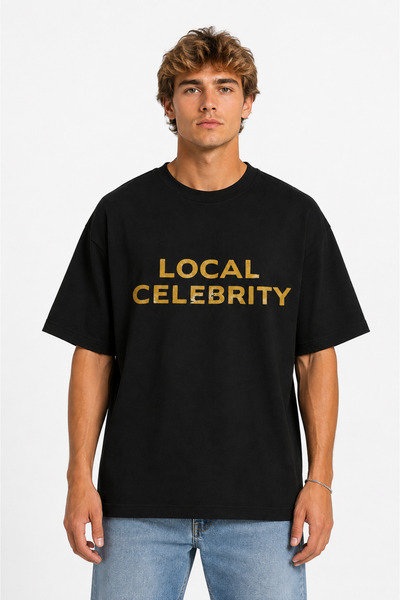 Generic Brand Unisex Women's Men's Local Celebrity Writing Front Printed Desi...
