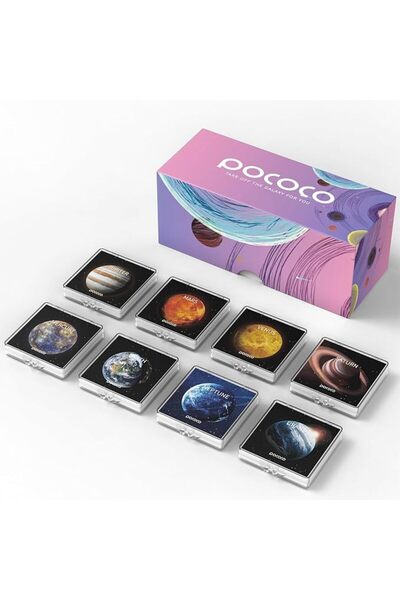 pococo Galaxy Star Projector,Rechargeable Planetarium Lamp with 5K HD Discs |...