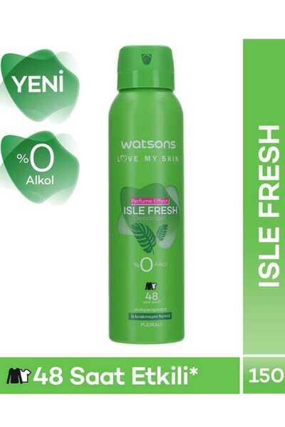 Watsons Isle Fresh Deodorant Sprey Pudralı 150 ml
