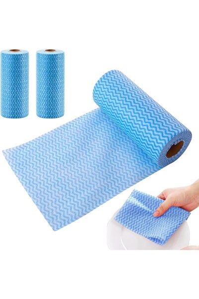 AZONEE Disposable Cleaning Towels, 3 Rolls 150 Sheets Dish Towels and Dish Cl...