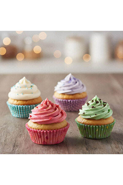 Alista Home Set of 100 paper muffin molds, baby model, 78 mm, for baking cake...