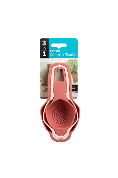Alista Home Set 3 în 1, pâlnie/separatoare de ouă/filtru de ceai, 15 cm, comp...