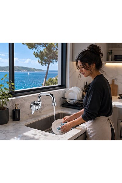 ACAR SU ARMATÜRLERİ Wall-Mounted Sink Faucet Acar Mıx 20.01.200