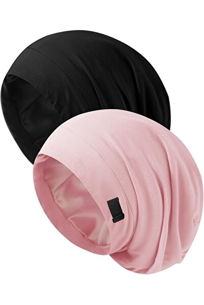 ZHENSILK Silk Bonnet for Sleeping Women, Adjustable Silky Satin Lined Sleep C...