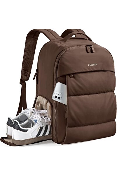 BAGSMART Travel Backpack for Women, Gym Backpack with Shoe Compartment | Carr...