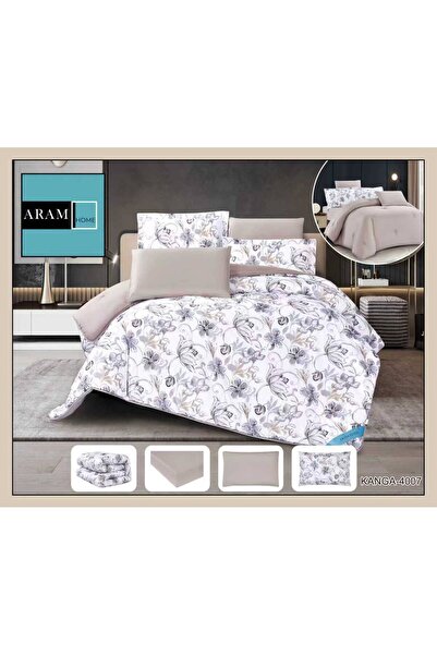 BIET ALMAFROSHAT 6-Piece Quilted Bedspread Set with a Quilted Bed Runner