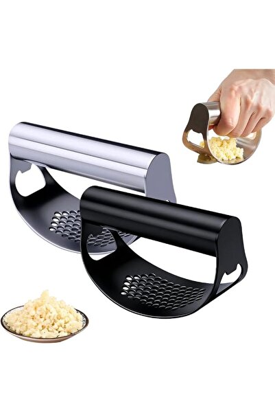 GENERAL Garlic Press Rocker, Portable Manual Stainless Steel Garlic Press Roc...