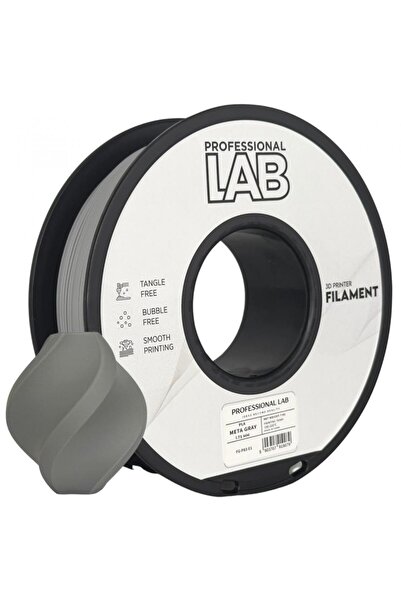 Professional LAB PROF. Filament 3D LAB PLA 1.75mm 1kg Gri Metalizat