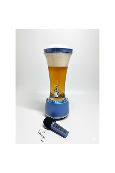 MACVI Dozator de băuturi 3-în-1 cu difuzor Bluetooth și karaoke — Distracție ...