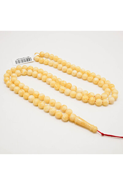 Generic Brand Kaliningrad Amber Tasbih – 99 Beads 7mm Round Beads 16g