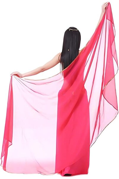 GENERAL Chiffon Belly Dance Veil, Women's Belly Dance Big Headscarf, Lightwei...