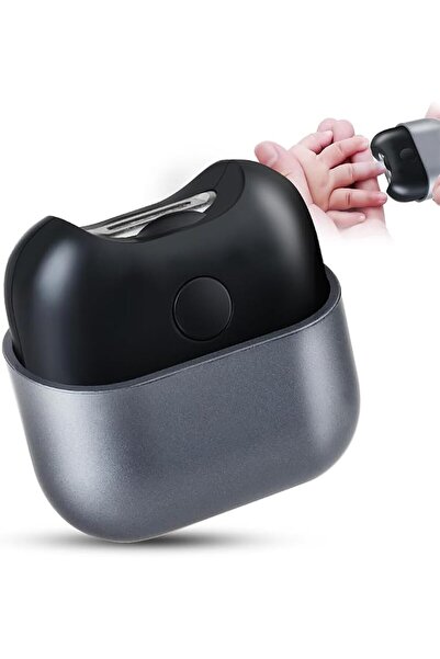 AZONEE Mini Electric Nail Clipper - Rechargeable, 2 Speeds, LED Light, Nail C...