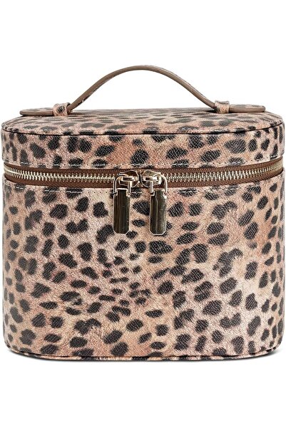 honitty Makeup Bag Travel Makeup Bag with Compartments and Handle Portable To...