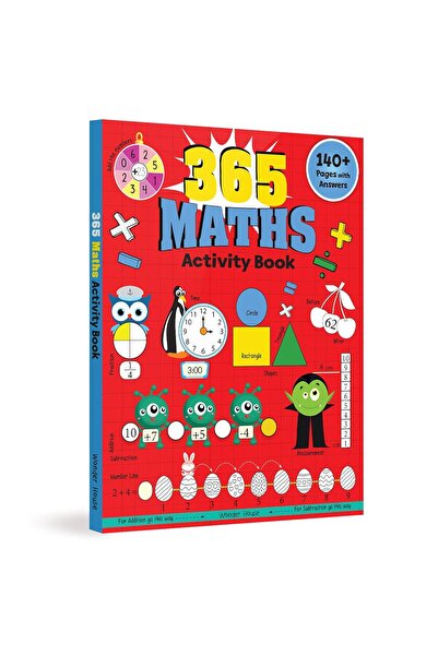 Wonder House Books 365 Maths Activity Book For Kids: Age 5+