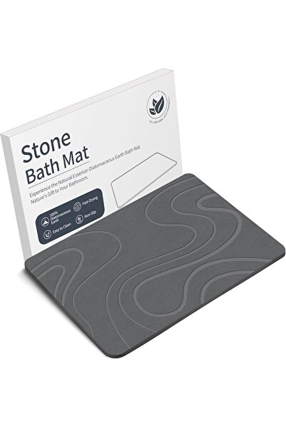 Generic Stone Bath Mat Diatomaceous Earth Shower Mat Non-Slip Super Absorbent...