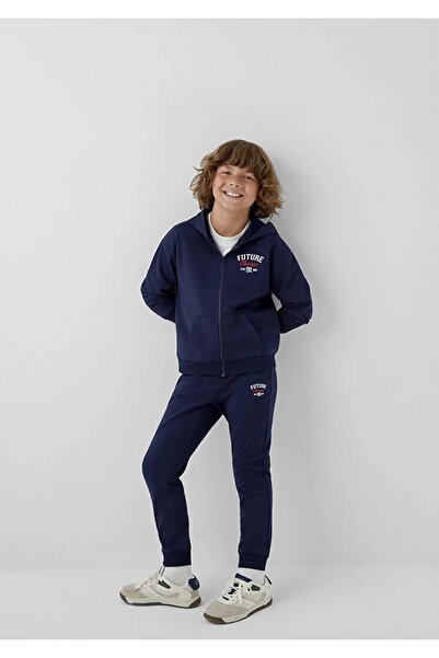 Mavi M6010033 Printed Children's Sweatpants Dark Blue