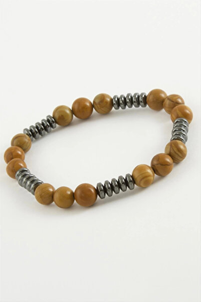 SORA GROUP Jasper Hematite Natural Stone Bracelet