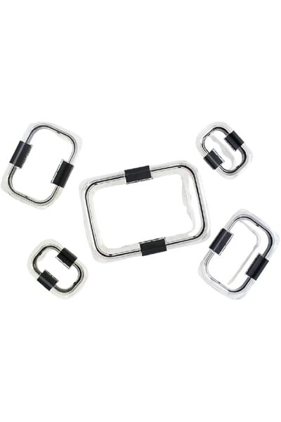 Generic Storage Container Set – Leak-Proof, BPA-Free Tritan Plastic with Secu...