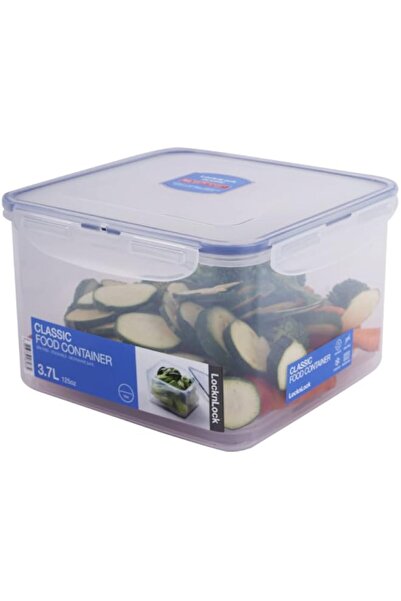 Generic 3.7L Squared Airtight Food Storage Container - BPA-Free, Microwave, F...