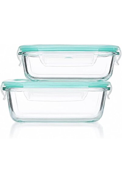 Generic Food Storage Containers with Lids – 2 Pack Airtight Meal Prep Contain...