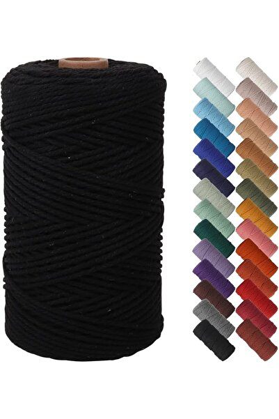 Bukela Macrame Cord 3mm x 109 Yards - Natural Cotton Rope for Wall Hanging Pl...