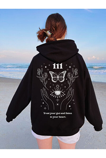 bellanova Unisex Printed Hooded Sweatshirt