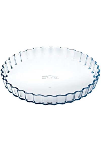 Generic Ocuisine1.4L Glass Flan Dish - Borosilicate Glass, Oven Safe, French ...