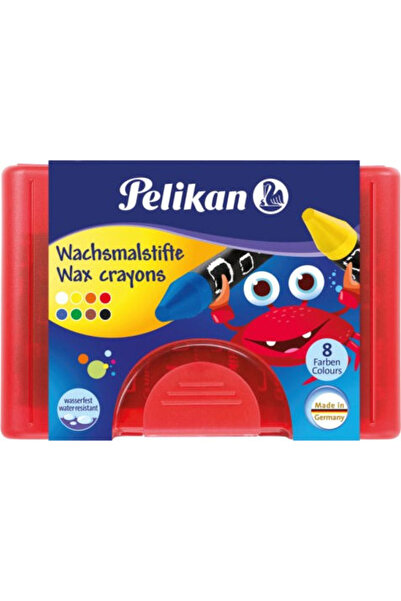 Pelikan Σετ Κηρομπογιές 8 Χρωμάτων